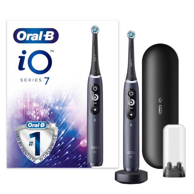 Oral-B iO7 Black Lava Ultimate Clean Electric Toothbrush