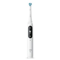 Oral-B iO7 Electric Toothbrush with Magnetic Technology and 5 Modes - White