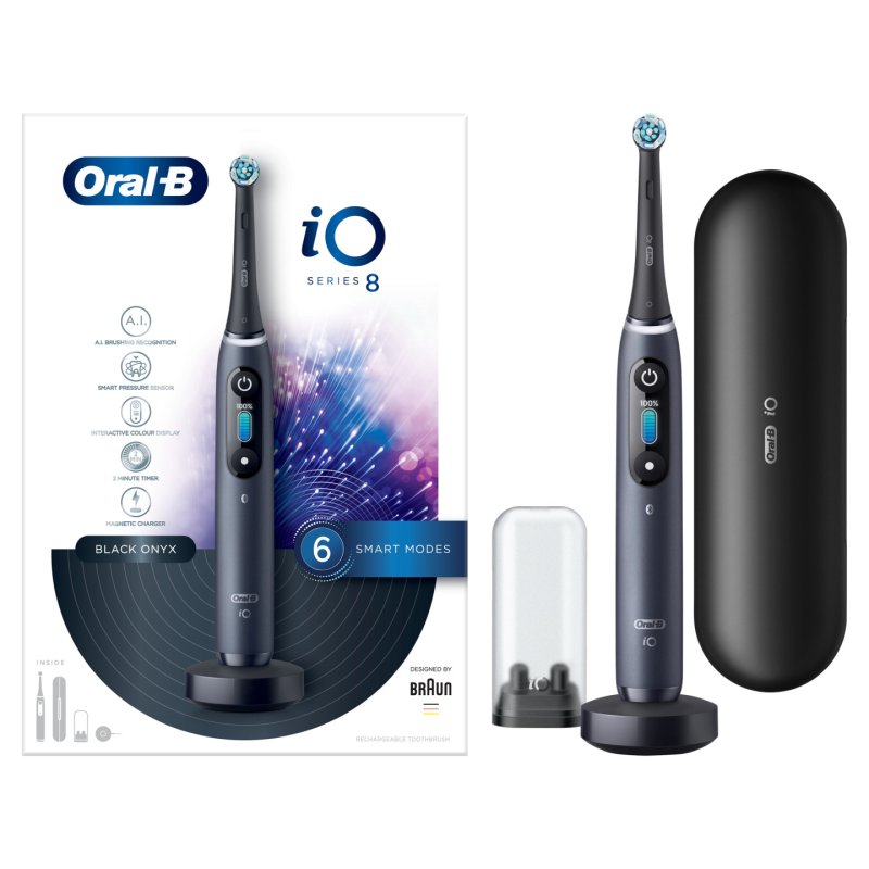Oral-B iO ORAIO8BlK Adulte Noir