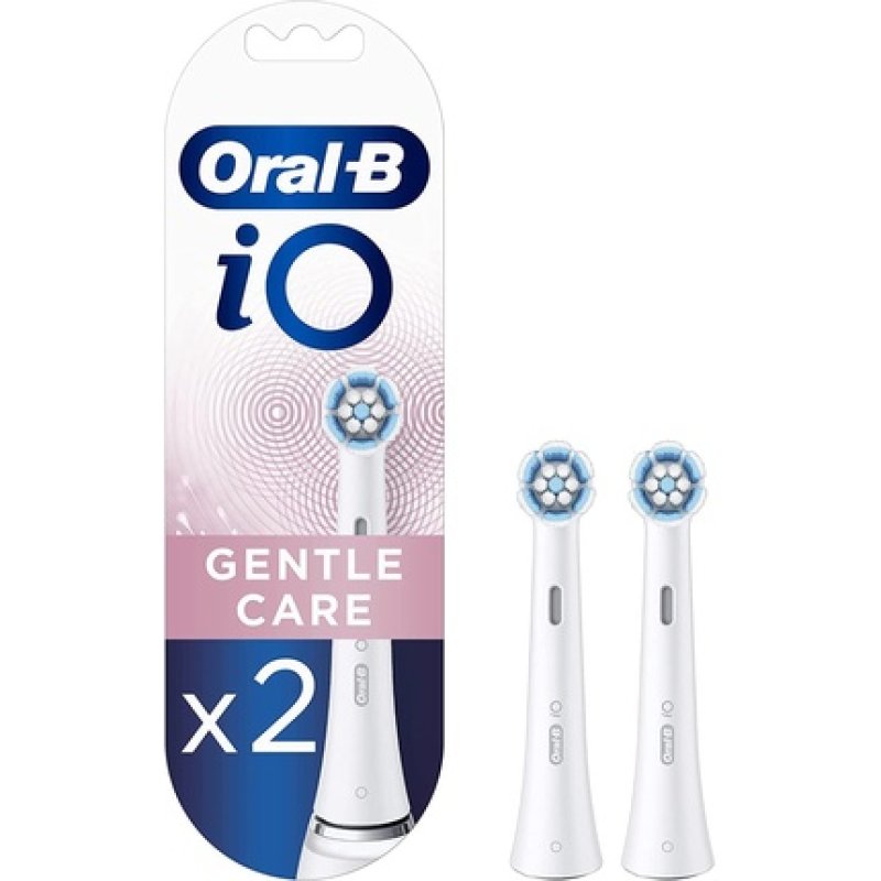 Oralb Io Gentle Care Electric Toothbrush Head With Twisted & Angled Bristles