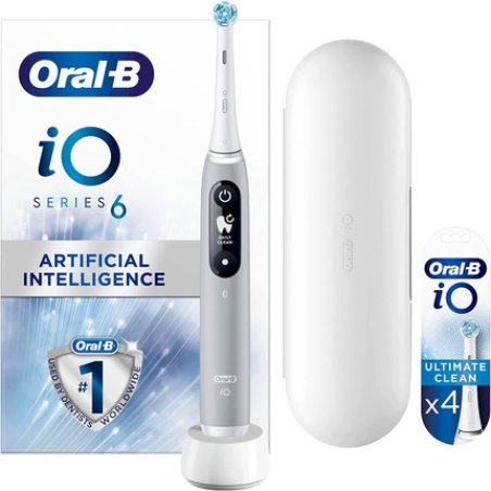 Oral-B iO6 Grey Opal Ultimate Clean Electric Toothbrush