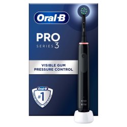 Oralb Pro Series 3 Electric Toothbrush Black 1 Count