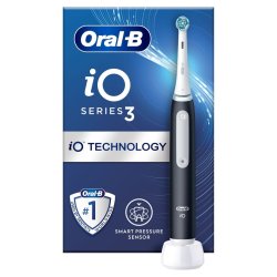Oral-B iO Series 3 Adulte Brosse à dents rotative oscillante Noir