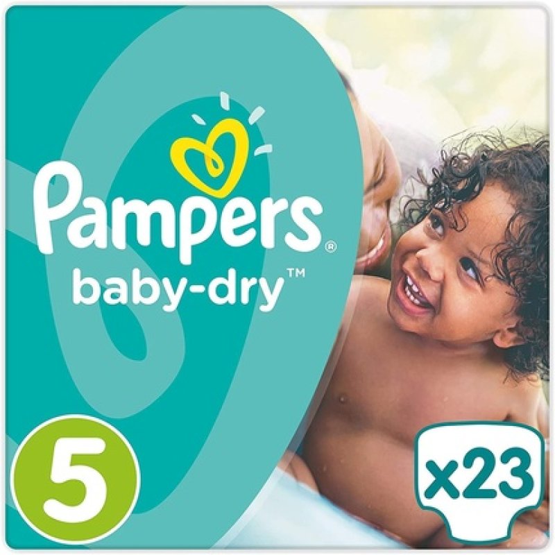 Pampers Baby Dry Nappies Size 5 Pack Of 23