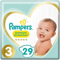 Pampers Premium Protection Nappies Carry Pack Size 3 29 Nappies