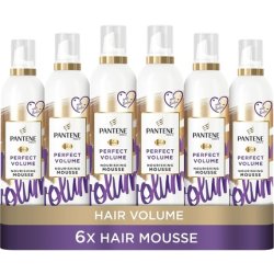 Pantene Hair Mousse For Volume Heat Protection Spray Hair Thickening Products Volumising Non Sticky With Biotin