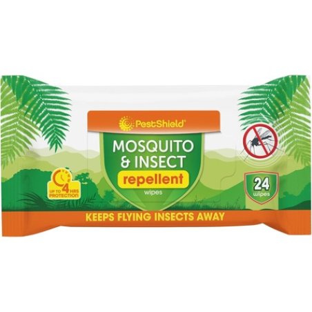 Pestshield Mosquito and Insect Repellent Wipes