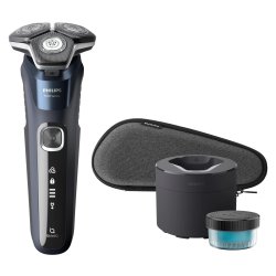 Philips SHAVER Series 5000 S5885/50 rasoir pour homme Rasoir rotatif Tondeuse Bleu