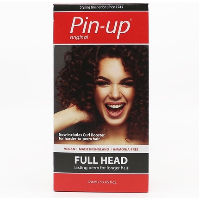 Pin Up Full Head Home Perm Kit At Home Perming For Long Lasting Natural Results