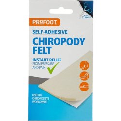 Profoot Chiropody Felt White 1 Count