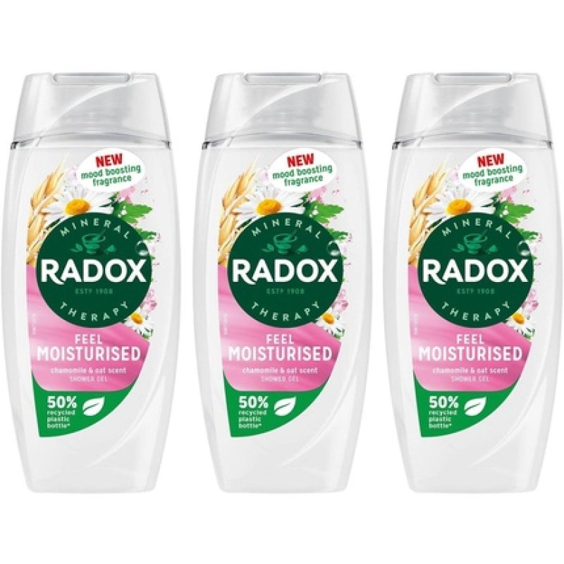 Radox Shower Gel 225 Milliliters Feel Moisturised
