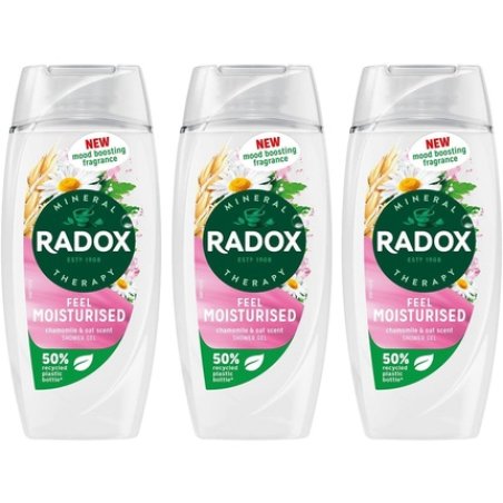 Radox Shower Gel 225 Milliliters Feel Moisturised