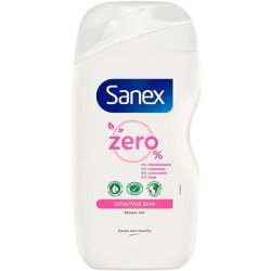 Sanex Zero Percentage Sensitive Skin Shower Gel 450ml