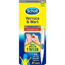 Scholl Verruca and Wart Complete Treatment Pen - Single