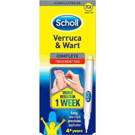 Scholl Verruca and Wart Complete Treatment Pen - Single