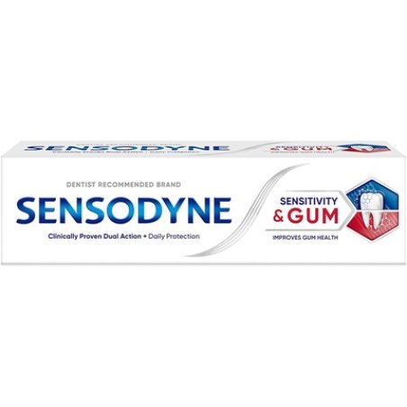 Sensodyne Sensitivity & Gum Fluoride Toothpaste 75ml