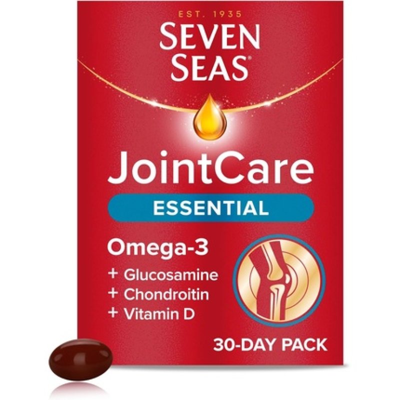 Seven Seas Jointcare Essential with Omega-3, Glucosamine, Chondroitin, and Vitamins