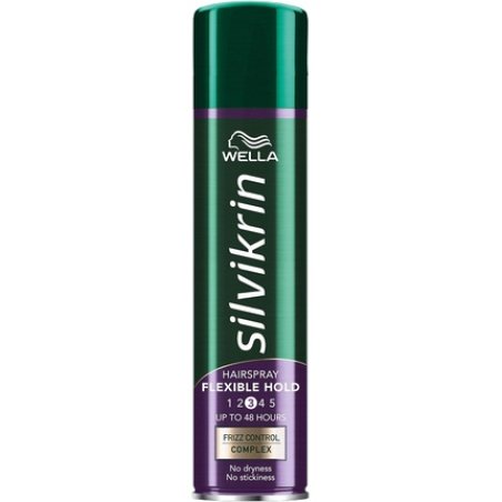 Wella Silvikrin Flexible Hold Hairspray 250ml Unscented
