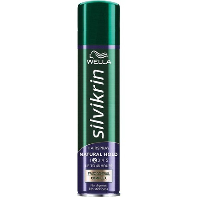 Silvikrin Classic Hairspray Natural Hold 250ml - Pack of 6
