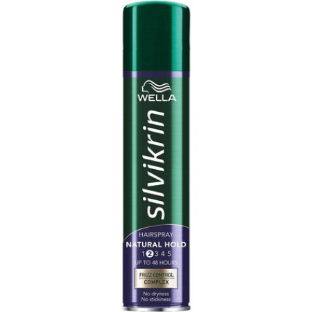Silvikrin Classic Hairspray Natural Hold 250ml - Pack of 6