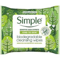Simple Biodegradable Cleansing Face Wipes