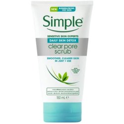 Simple Daily Skin Detox Clear Pore Scrub 150ml
