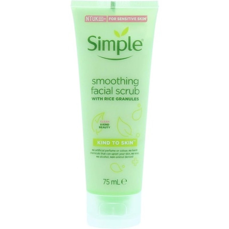 Simple Kind To Skin Smoothing Facial Scrub 75ml