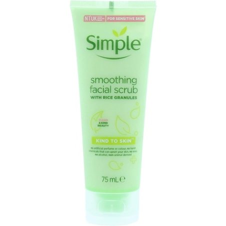 Simple Kind To Skin Smoothing Facial Scrub 75ml