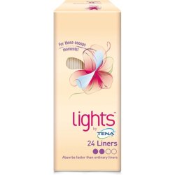 Tena Lights Incontinence Pads 24 Count - Pack of 6
