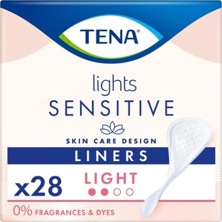 Tena Lights Light Liner Incontinence Liners for Women with Sensitive Skin 28 Count