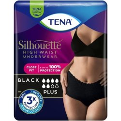 Tena Silhouette Incontinence Pants Black L - Pack of 8