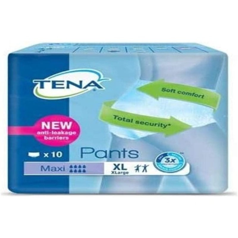 Pack of 10 Incontinence Diapers Size XL