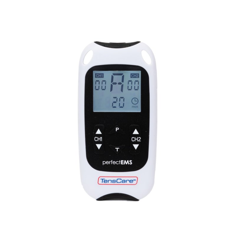 TensCare Perfect EMS electronic muscle stimulator Sticker plate Black, White