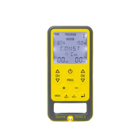 TensCare Sport Tens 2 stimulateur musculaire électronique Plaque d'autocollants Gris, Jaune