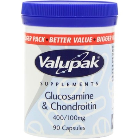 Valupak Glucosamine & Chondroitin 328-0229, 100g 90 Capsules