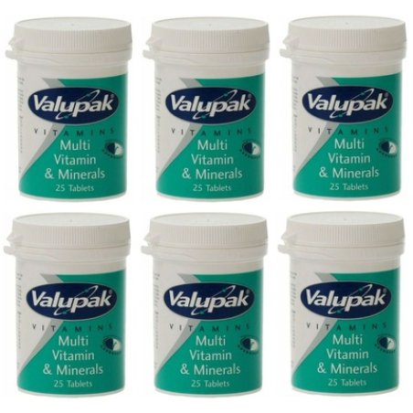 Valupak Multivitamin & Mineral 25 Tablets