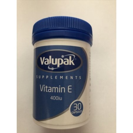 Valupack Vitamin E 400iu 30 Capsules
