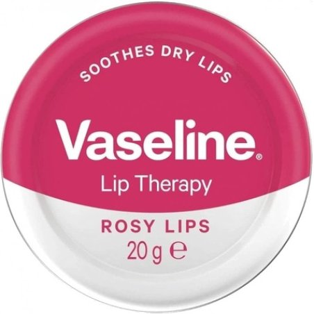 Vaseline Lip Therapy Rosy Lips With Rose And Almond Oil 20g