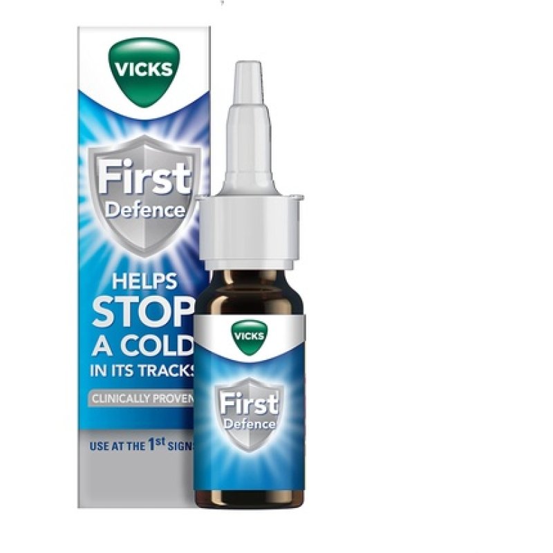 Vicks First Defence Nasal Spray for Blocked Nose and Cold Symptoms 15ml