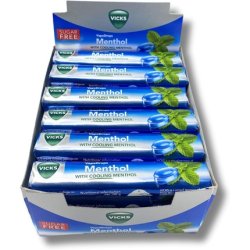 Vicks Vapodrops Triple Action Sugar Free Lozenges With Menthol Zinc And Vitamin