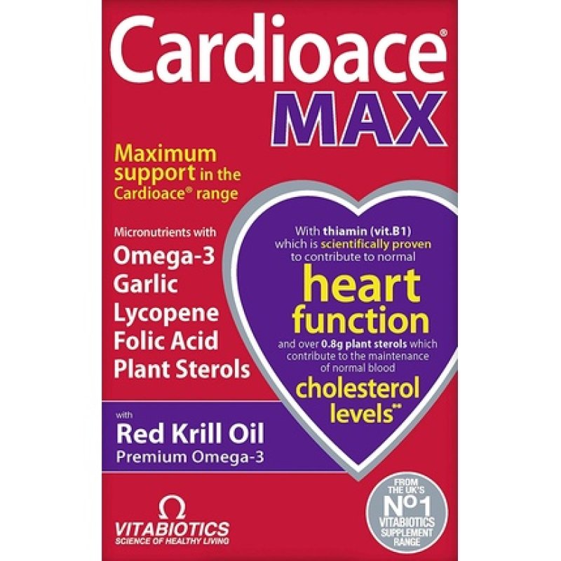 Vitabiotics Cardioace Max 84 Capsules
