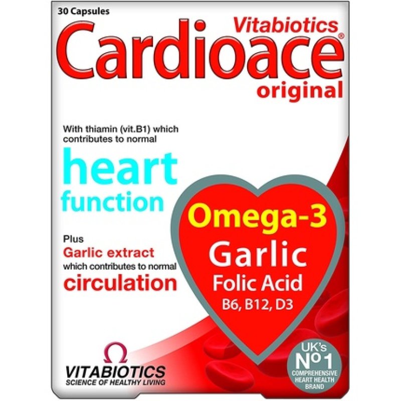 Vitabiotics Cardioace 30 Tabs, 59g