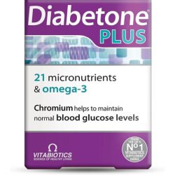 Vitabiotics Diabetone Plus 56 Tablets/Capsules