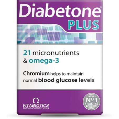 Vitabiotics Diabetone Plus 56 Tablets/Capsules