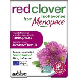 Vitabiotics Menopace Red Clover 30 Capsules