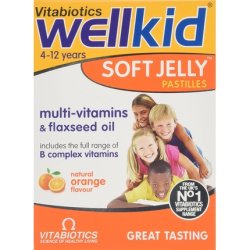 Vitabiotics Wellkid Soft Jelly Orange 30 Pastilles
