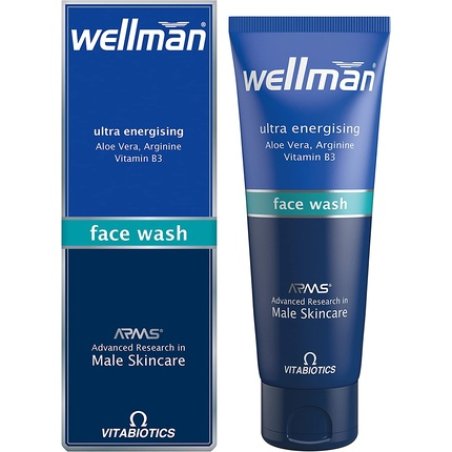 Vitabiotics Wellman Skin Technology Face Wash 125ml