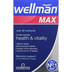 Vitabiotics Wellman Max 84 Tablets/Capsules