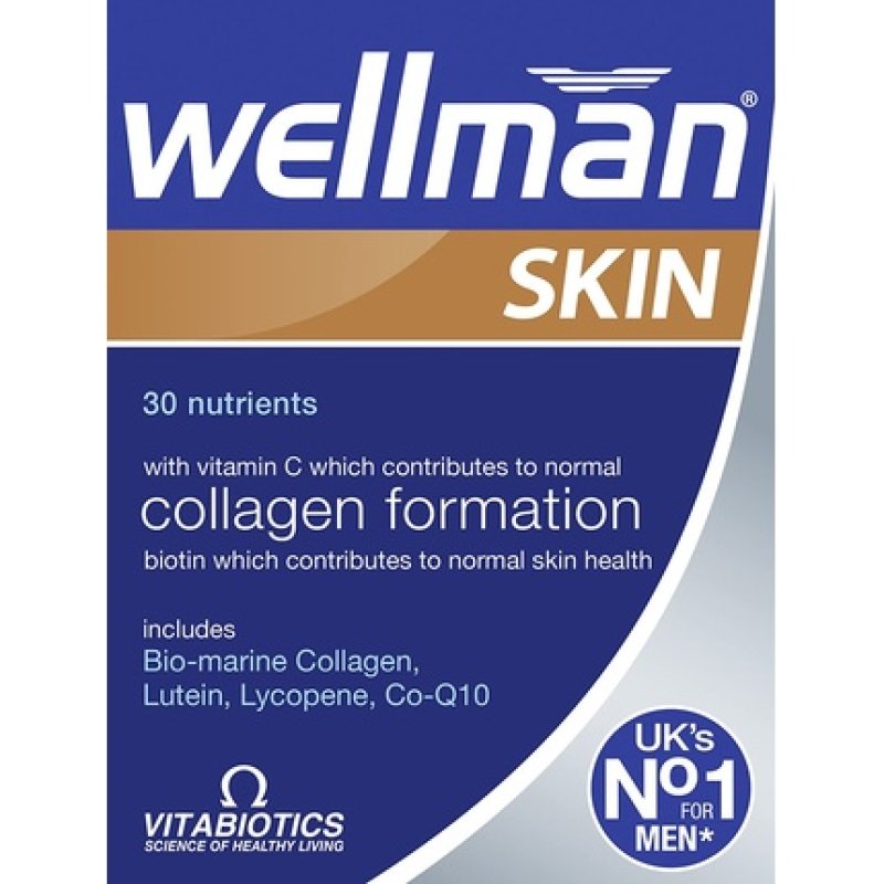 Vitabiotics Wellman Skin Technology 60 Tablets
