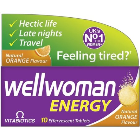 Vitabiotics Wellwoman Energy Orange 10 Tablets